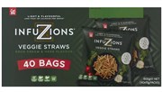 MAJANS INFUZIONS VEGGIE STRAWS SOUR CREAM  HERB 15gms