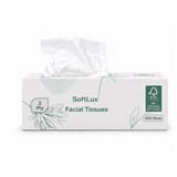 SOFTLUX FACIAL TISSUE 2 PLY 200 SHEET