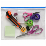 CLEAR CASE WALLET A4 ASSORTED
