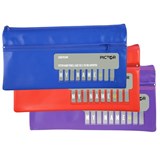 PICTOR ALPHABET NAME PENCIL CASE 350x180MM ASSORTED