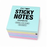 PICTOR PREMIUM PASTEL 76 x 76 NOTES CUBE 500 SHEETS