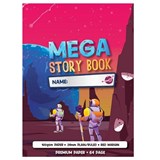 PICTOR PREMIUM MEGA 330 X 245MM 64 PAGE STORY BOOK 24MM PLAINRULED 100GSM EXPLORERS