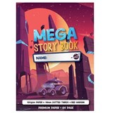 PICTOR PREMIUM MEGA 330 X 245MM 64 PAGE STORY BOOK 14MM PLAINDOTTED THIRDS 100GSM CURIOSITY