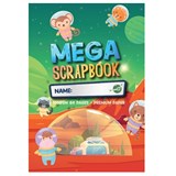 PICTOR MEGA SCRAPBOOK  330 X 245MM 64 PAGE 100GSM SPACE JUNGLE