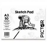 PICTOR SKETCH PAD A3 50 LEAF 110GSM