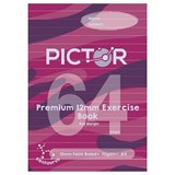 PICTOR PREMIUM A4 64 PAGE EXERCISE BOOK 12MM RULED 70GSM CENTAURUS
