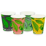 DISPOSABLE CUP 390ml COLD PAPER ASSORTED