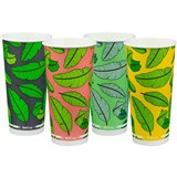 DISPOSABLE CUP 22oz PAPER ASSORTED DESIGN