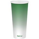 BIOPAK BIOCUP COLD PAPER CUP 700ML GREEN PACK 25