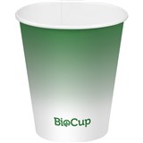 DISPOSABLE CUP 7oz ECO COLD PAPER CUP 200ml GREEN