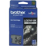 BROTHER LC67HYBK INK CARTRIDGE HIGH YIELD BLACK