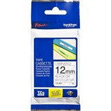 BROTHER TZEM31 LABELLING TAPE 12MM BLACK ON CLEAR MATT