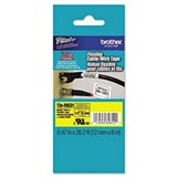 BROTHER TZEFX631 FLEXIBLE LABELLING TAPE 12MM BLACK ON YELLOW