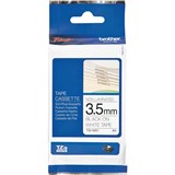 BROTHER TZEN201 LABELLING TAPE 35MM BLACK ON WHITE