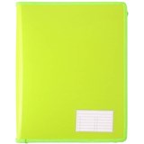 BANTEX ZIPPER RING BINDER 2D 25MM A4 LIME GREEN