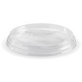 BIOPAK BIOBOWL BOWL LIDS 125MM CLEAR PACK 50