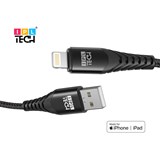 IPL TECH USBA TO LIGHTNING CABLE 12M BLACK