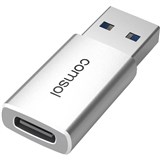 COMSOL ADAPTER USBA TO USBC SILVER
