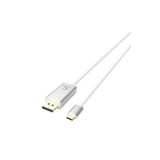 COMSOL USBC TO DISPLAYPORT CABLE 15M WHITE