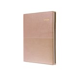 COLLINS VANESSA 145V49 DIARY DAY TO PAGE A4 ROSE GOLD