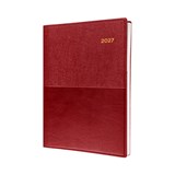 COLLINS VANESSA 185V15 DIARY DAY TO PAGE A5 RED