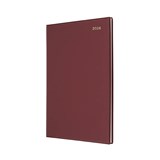COLLINS BELMONT DESK 347V78 DIARY WEEK TO VIEW A4 BURGUNDY
