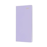 COLLINS BELMONT SLIMLINE 377PV55 DIARY WEEK TO VIEW PORTRAIT LILAC