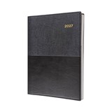 COLLINS VANESSA 385V99 DIARY WEEK TO VIEW A5 BLACK