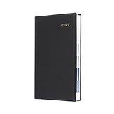 COLLINS BELMONT 61PAV99 DIARY DAY TO PAGE OCTAVO BLACK
