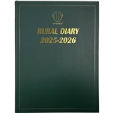 UPWARDS RURAL FINANCIAL YEAR DIARY A4 DAYS TO PAGE GREEN