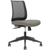 BRINDIS TASK CHAIR LOW MESH BACK NYLON BASE DRIFTWOOD