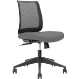 BRINDIS TASK CHAIR LOW MESH BACK NYLON BASE STEEL