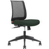 BRINDIS TASK CHAIR LOW MESH BACK NYLON BASE FOREST