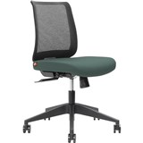 BRINDIS TASK CHAIR LOW MESH BACK NYLON BASE TEAL