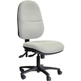 DAL ERGO BC TASK CHAIR HIGH BACK 3LEVER BLACK NYLON BASE GRAVITY FABRIC ICE