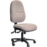 DAL ERGO BC TASK CHAIR HIGH BACK 3LEVER BLACK NYLON BASE GRAVITY FABRIC PETAL