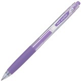 PILOT POPLOL RETRACTABLE GEL INK PEN 07MM PASTEL VIOLET BOX 12