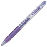 PILOT POPLOL RETRACTABLE GEL INK PEN 07MM METALLIC VIOLET BOX 12