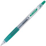 PILOT POPLOL RETRACTABLE GEL INK PEN 07MM GREEN BOX 12