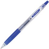 PILOT POPLOL RETRACTABLE GEL INK PEN 07MM BLUE BOX 12