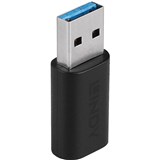 LINDY 41904 USB 32 TYPEA MALE TO TYPEC FEMALE CABLE BLACK