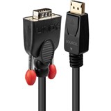 LINDY 41942 DISPLAYPORT TO VGA CABLE 2M BLACK