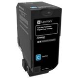 LEXMARK 84C6HC0 TONER CARTRIDGE HIGH YIELD CYAN