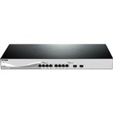 DLINK DXS121010TS 10PORT 10 GIGABIT SMART MANAGED SWITCH WITH 8 10GBASET PORTS AND 2 SFP PORTS