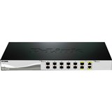 DLINK DXS121012SC 12PORT 10 GIGABIT SMART MANAGED SWITCH WITH 12 SFP PORTS AND 2 10GBASET COMBO PORTS