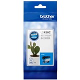 BROTHER LC436 INVESTMENT INK CARTRIDGE CYAN