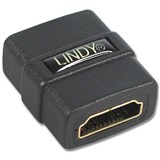 LINDY 41230 HDMI COUPLER FEMALE TO FEMALE BLACK
