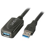 LINDY 43155 ACTIVE EXTENTION CABLE USBA 30 5M BLACK