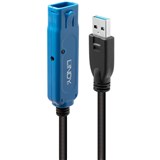 LINDY 43158 ACTIVE PRO EXTENTION CABLE USBA 30 8M BLACKBLUE