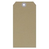 ESSELTE SHIPPING TAGS SIZE 2 40 X 82MM BUFF BOX 1000